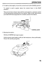 Preview for 17 page of Honda GXV120 Owner'S Manual