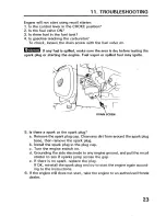 Preview for 25 page of Honda GXV270 Owner'S Manual