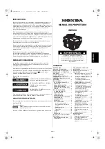 Preview for 41 page of Honda GXV390 Owner'S Manual