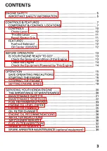 Preview for 6 page of Honda GXV610 Owner'S Manual