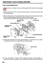 Preview for 35 page of Honda GXV610 Owner'S Manual