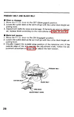 Preview for 30 page of Honda H3011 Owner'S Manual