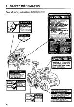 Preview for 6 page of Honda H3013H Owner'S Manual