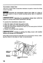 Preview for 18 page of Honda H3013H Owner'S Manual