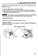 Preview for 19 page of Honda H3013H Owner'S Manual