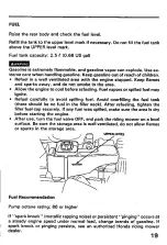 Preview for 21 page of Honda H3013H Owner'S Manual