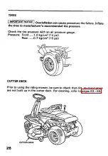 Preview for 28 page of Honda H3013H Owner'S Manual