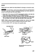 Preview for 29 page of Honda H3013H Owner'S Manual