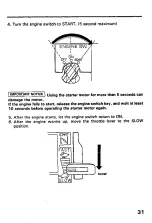 Preview for 33 page of Honda H3013H Owner'S Manual