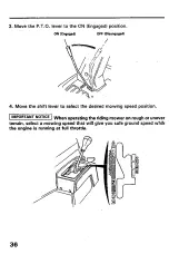 Preview for 38 page of Honda H3013H Owner'S Manual