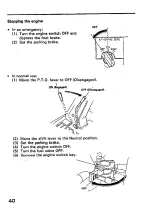 Preview for 42 page of Honda H3013H Owner'S Manual