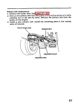 Preview for 59 page of Honda H3013H Owner'S Manual