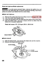 Preview for 60 page of Honda H3013H Owner'S Manual