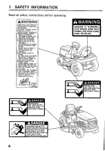 Preview for 6 page of Honda H4013 Owner'S Manual