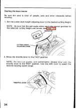 Preview for 36 page of Honda H4013 Owner'S Manual