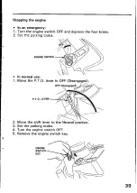 Preview for 41 page of Honda H4013 Owner'S Manual