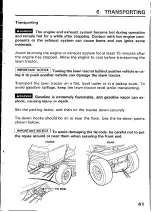 Preview for 43 page of Honda H4013 Owner'S Manual