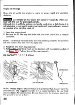 Preview for 48 page of Honda H4013 Owner'S Manual