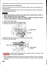 Preview for 58 page of Honda H4013 Owner'S Manual