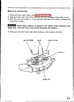 Preview for 59 page of Honda H4013 Owner'S Manual