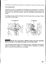 Preview for 63 page of Honda H4013 Owner'S Manual