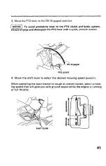 Preview for 43 page of Honda H4514H Owner'S Manual