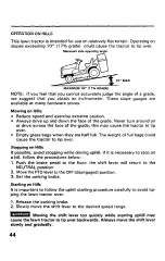 Preview for 46 page of Honda H4514H Owner'S Manual