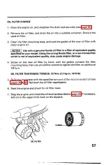 Preview for 59 page of Honda H4514H Owner'S Manual