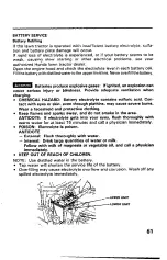 Preview for 63 page of Honda H4514H Owner'S Manual