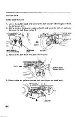 Preview for 66 page of Honda H4514H Owner'S Manual