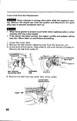 Preview for 68 page of Honda H4514H Owner'S Manual