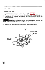 Preview for 70 page of Honda H4514H Owner'S Manual