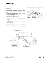 Preview for 207 page of Honda H4524H Workshop Manual