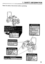 Preview for 7 page of Honda H5013 Owner'S Manual