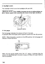 Preview for 16 page of Honda H5013 Owner'S Manual