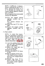 Preview for 45 page of Honda H5013 Owner'S Manual