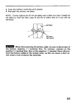 Preview for 85 page of Honda H5013 Owner'S Manual