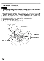 Preview for 86 page of Honda H5013 Owner'S Manual