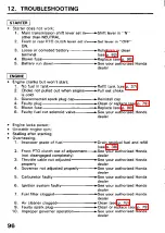 Preview for 98 page of Honda H5013 Owner'S Manual