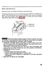 Preview for 37 page of Honda H5518H Owner'S Manual