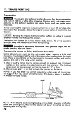 Preview for 72 page of Honda H5518H Owner'S Manual