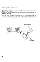 Preview for 100 page of Honda H5518H Owner'S Manual