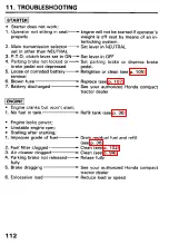 Preview for 114 page of Honda H6522 Owner'S Manual