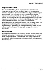 Preview for 59 page of Honda HA4118H38A Owner'S Manual