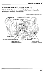 Preview for 61 page of Honda HA4118H38A Owner'S Manual