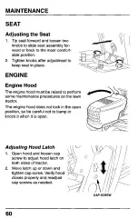 Preview for 62 page of Honda HA4118H38A Owner'S Manual