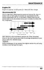 Preview for 65 page of Honda HA4118H38A Owner'S Manual