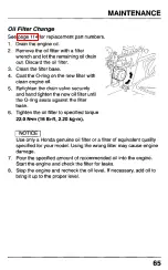 Preview for 67 page of Honda HA4118H38A Owner'S Manual