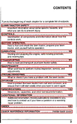 Preview for 5 page of Honda Harmony H2013HDA Owner'S Manual