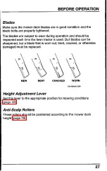 Preview for 29 page of Honda Harmony H2013HDA Owner'S Manual